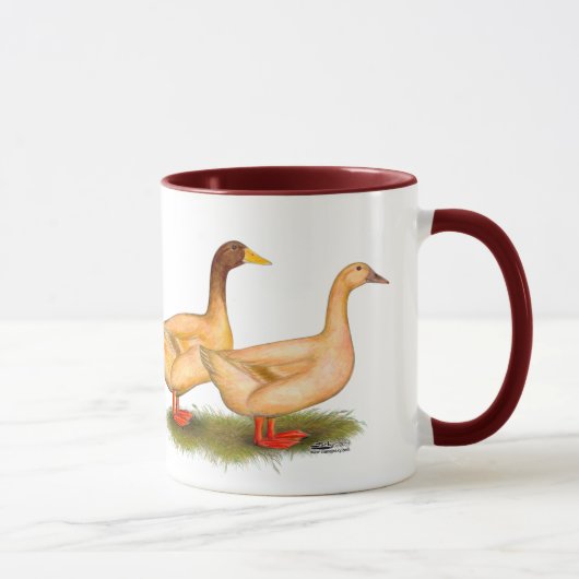 Enten: Buff Orpington Tasse (Rechts)