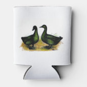 Enten: Cayuga Pair Dosenkühler (Vorderseite)