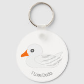 Enten-Design Schlüsselanhänger (Vorderseite)