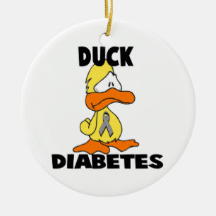 Enten-Diabetes Keramik Ornament
