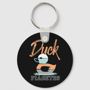 Enten-Diabetes  Schlüsselanhänger