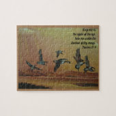 Enten, die fliegen puzzle (Horizontal)
