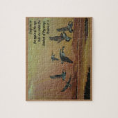 Enten, die fliegen puzzle (Vertikal)