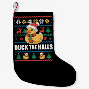 Enten die Hallen Hässliches Weihnachten Lustiger W Kleiner Weihnachtsstrumpf