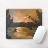 Enten, die sich in der Mauspad halten (Mit Mouse)