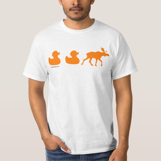 Enten-Enten-Elche T-Shirt (Vorderseite)