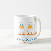 Enten-Enten-Gans-Kaffee-Tasse Kaffeetasse (VorderseiteRechts)