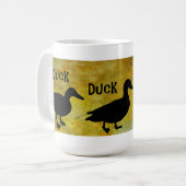 Enten-Enten-Gans! Kaffeetasse (Vorderseite Links)