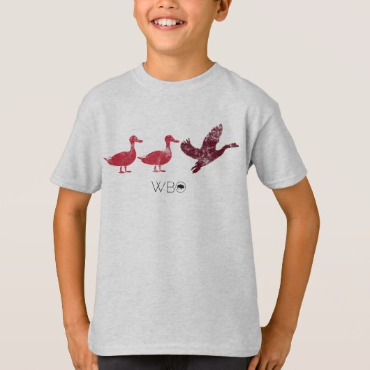 Enten-Enten-Gans T-Shirt (Vorderseite)