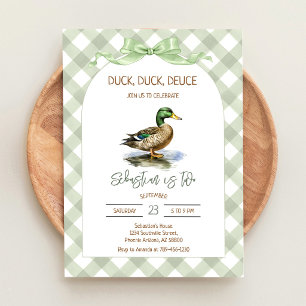 Enten Enten Zwei Stockenten Enten Geburtstag Einladung