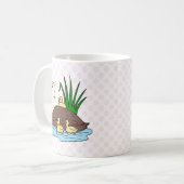Enten-Familie Kaffeetasse (Vorderseite Links)