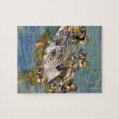 Enten-Familien-Puzzlespiel Puzzle (Horizontal)