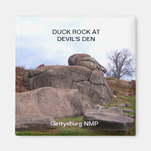 ENTEN-FELSEN AN DER HÖHLE DES TEUFELS MAGNET