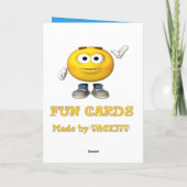 Enten-Fieber Feiertagskarte (Rückseite)