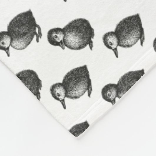 Enten Fleecedecke (Ecke)