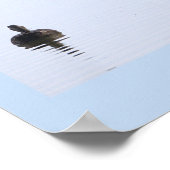 Enten-Foto-Poster Poster (Ecke)