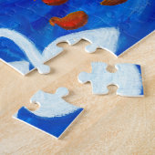 Enten füttern Gemälde Puzzle (Seite)
