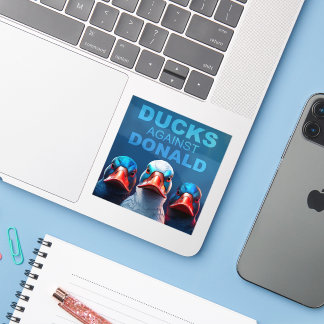 Enten gegen Donald Sticker