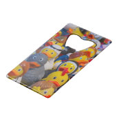 Enten Geldkarten Flaschenöffner (Vorderseite Schrägansicht)