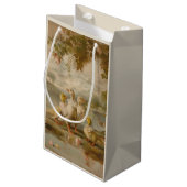Enten - Geschenktasche Kleine Geschenktüte (Rückseite Schrägansicht)