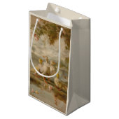 Enten - Geschenktasche Kleine Geschenktüte (Vorderseite Schrägansicht)