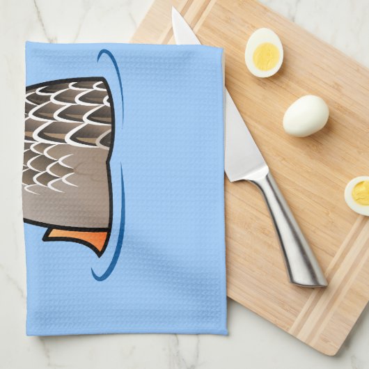 Enten-Hintern Handtuch (Viertel Falte)