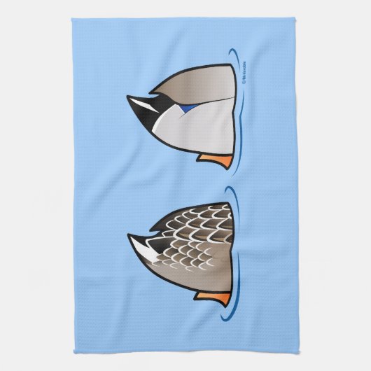 Enten-Hintern Handtuch (Vertikal)