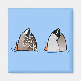 Enten-Hintern Magnet