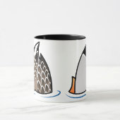 Enten-Hintern Tasse (Zentrum)