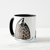 Enten-Hintern Tasse (Vorderseite Links)