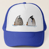Enten-Hintern Truckerkappe (Vorderseite)