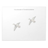 Enten im Flight Notepad Notizblock (Vorderseite)