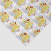 Enten im Floß Seidenpapier (Ausschnitt)