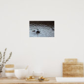 Enten im Ozean Poster (Küche)