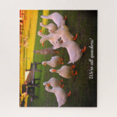Enten im Park Funny Quackers Holiday Puzzle (Vertikal)