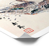 Enten im Schnee, Imao Keinen Poster (Ecke)