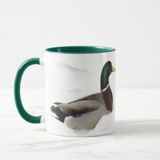 Enten im Schnee Tasse (Links)