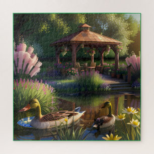 Enten im Teich Puzzle