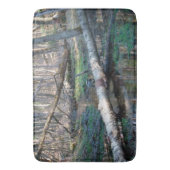 Enten im Wald, große Badematte (Vorderseite Vertikal)