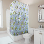 Enten im Wasser Duschvorhang (Beispiel)