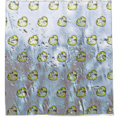 Enten im Wasser Duschvorhang (Vorderseite)