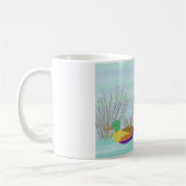 Enten im Wasser Kaffeetasse (Links)