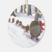 Enten in Boston allgemein während der Keramik Ornament (Links)