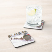 Enten in Boston häufig während der Winterferien Getränkeuntersetzer (Rechte Seite)