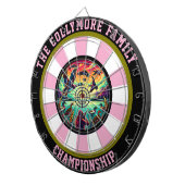 Enten in der Jagd Kunst Dartscheibe (Vorderseite rechts)