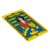 Enten in einem Row_B_4x6 Kühlschrank Magnet (Rechte Seite)