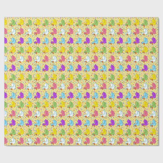 Enten in einem Row Wrapping Paper Geschenkpapier (Flach)