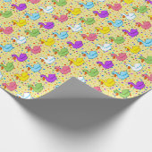 Enten in einem Row Wrapping Paper Geschenkpapier (Ecke)