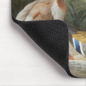 Enten in einer Fluss-Landschaft Mousepad (Ecke)