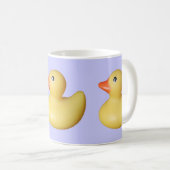 Enten in einer Reihe Kaffeetasse (VorderseiteRechts)